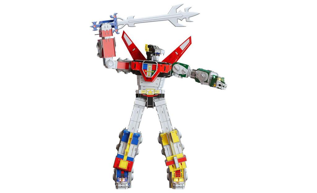 4D Build, Voltron 3D Puzzle Model Kit with LED Lights | SpeedCubeShop