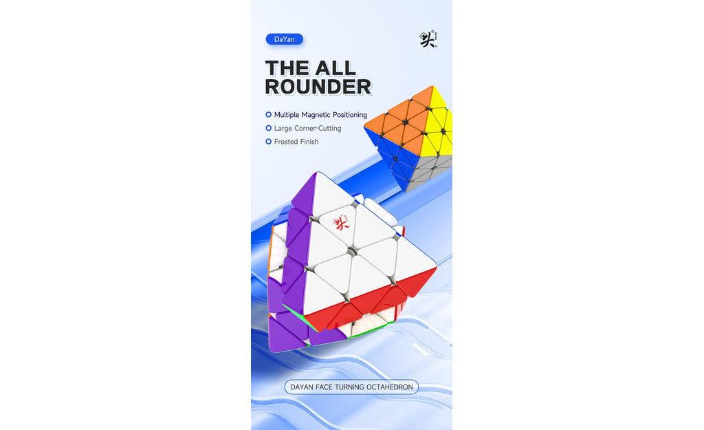 DaYan FTO Magnetic Ball-Core stickerless face-turning octahedron