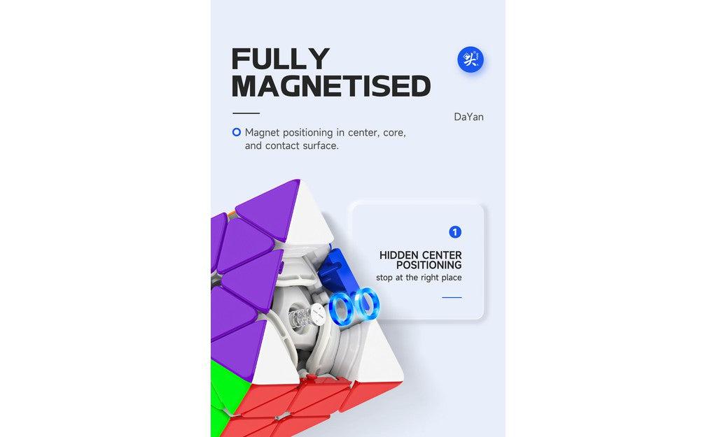 DaYan FTO Magnetic Ball-Core stickerless face-turning octahedron