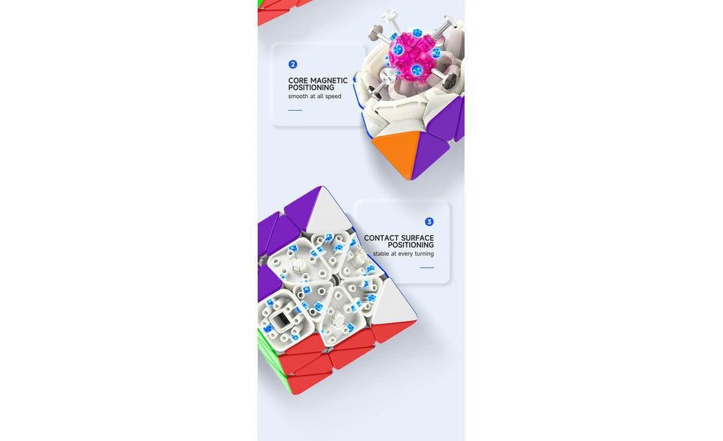 DaYan FTO Magnetic Ball-Core stickerless face-turning octahedron