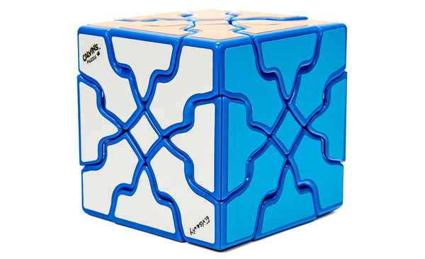 Calvin Flat Dino Cube Stickerless In Small Clear Box- Magic Cube