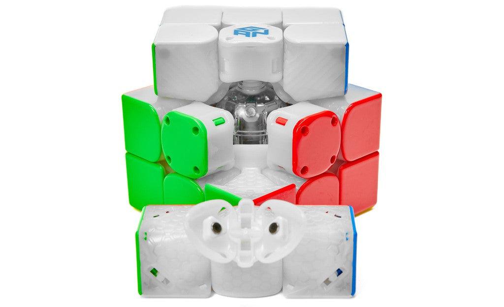 GAN 12 UI 3x3 Bluetooth Smart Cube PowerPod Charger Magnetic MagLev UV Coated stickerless in hand