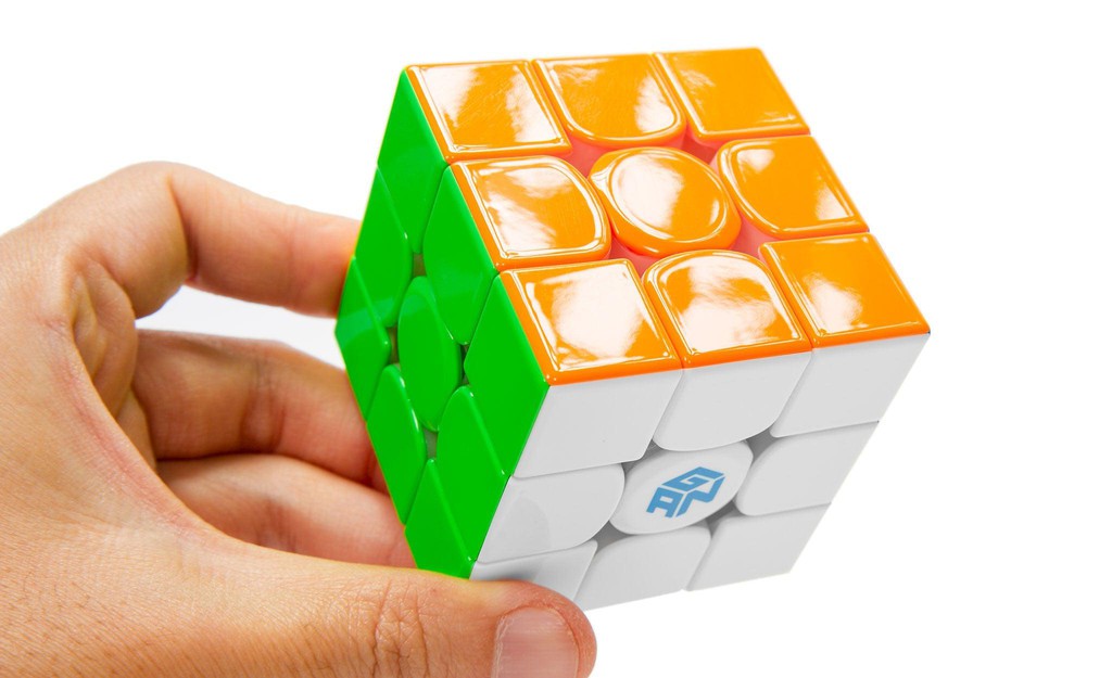 GAN 356 ME 3x3 Magnetic UV Coated stickerless angled