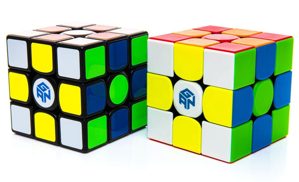 GC Gan Series 356xs Magic Cube Magnetic 3x3 Magic Cube Professional Puzzle  Toys For Children Gifts color:black