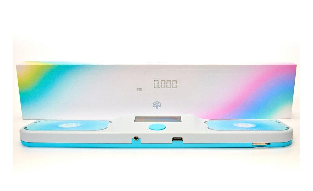 GAN Halo Bluetooth Timer Smart blue angled