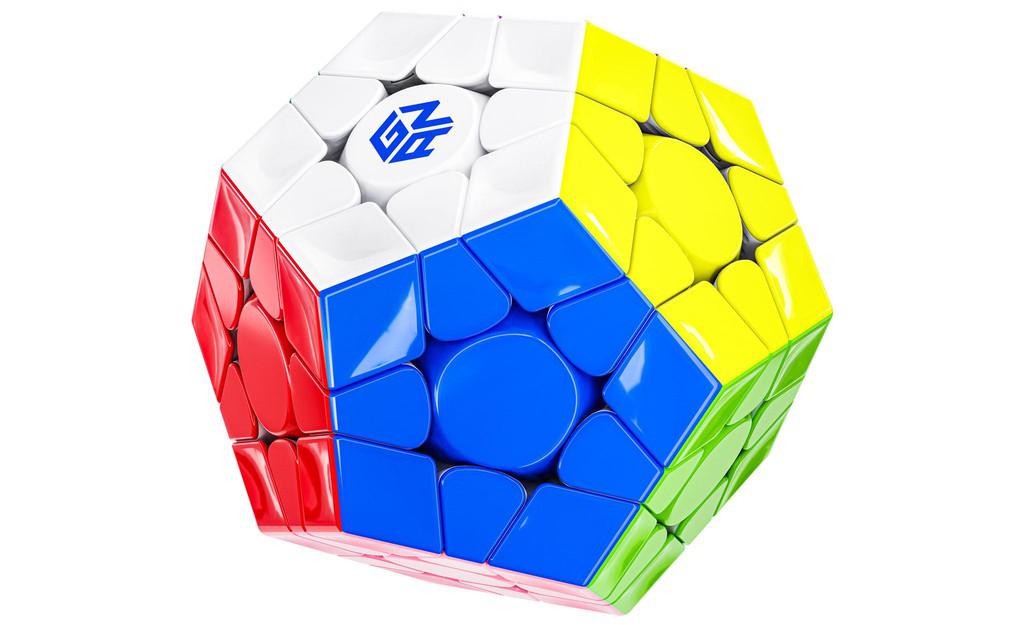 GAN Megaminx V2 MagLev Ball-Core UV Coated stickerless magnetic megaminx detail
