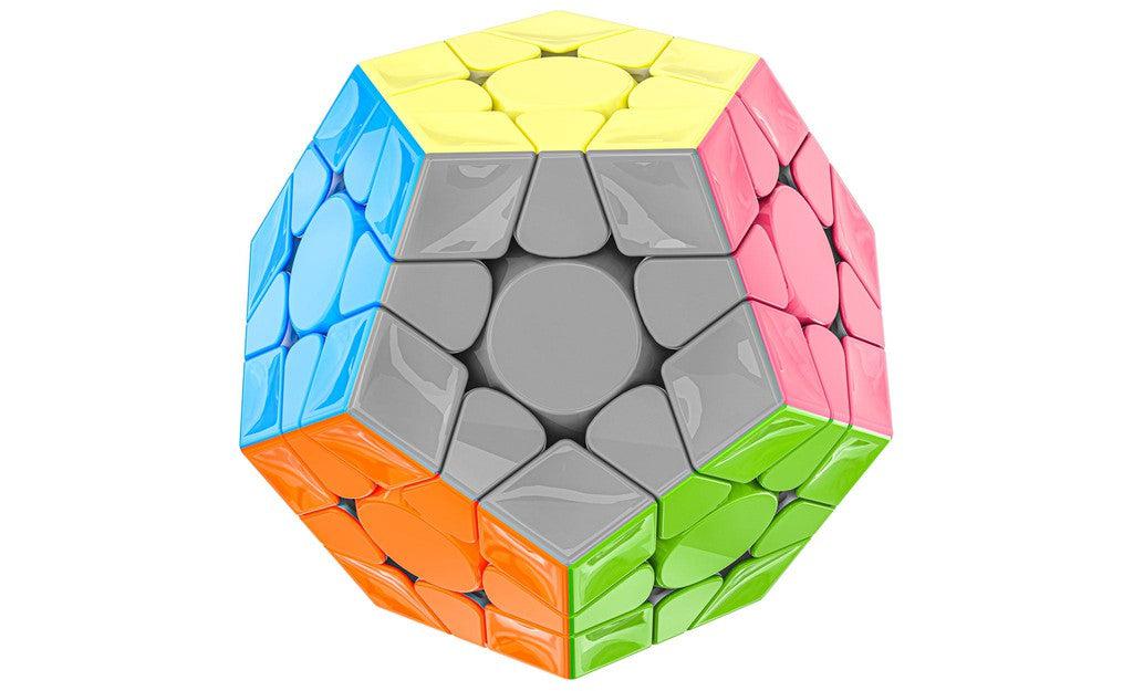 GAN Megaminx V2 MagLev Ball-Core UV Coated stickerless magnetic megaminx detail
