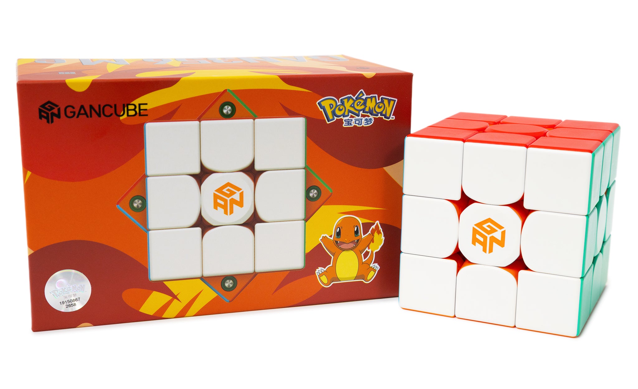 GAN 356 ME 3x3 (Magnetic) - Charmander, Pokémon Series
