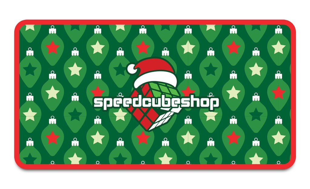 Holiday Mini Mat - Limited Edition | SpeedCubeShop