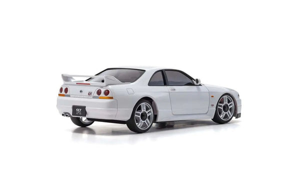 りん KYOSHO A.S.C. White Nissan Skyline GT-R V.spec R33