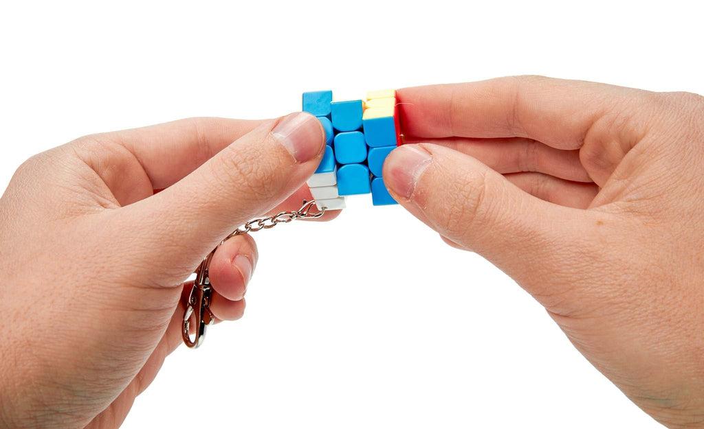 MoYu 3x3 Mini 3.5cm Keychain stickerless angled