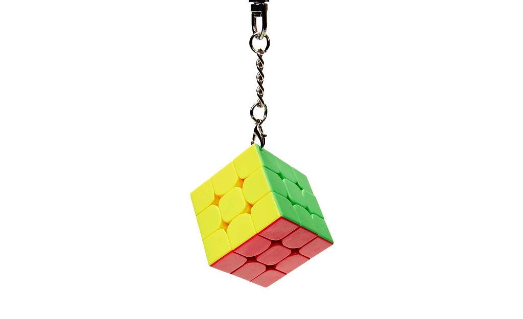 MoYu 3x3 Mini 3cm Keychain stickerless packaging