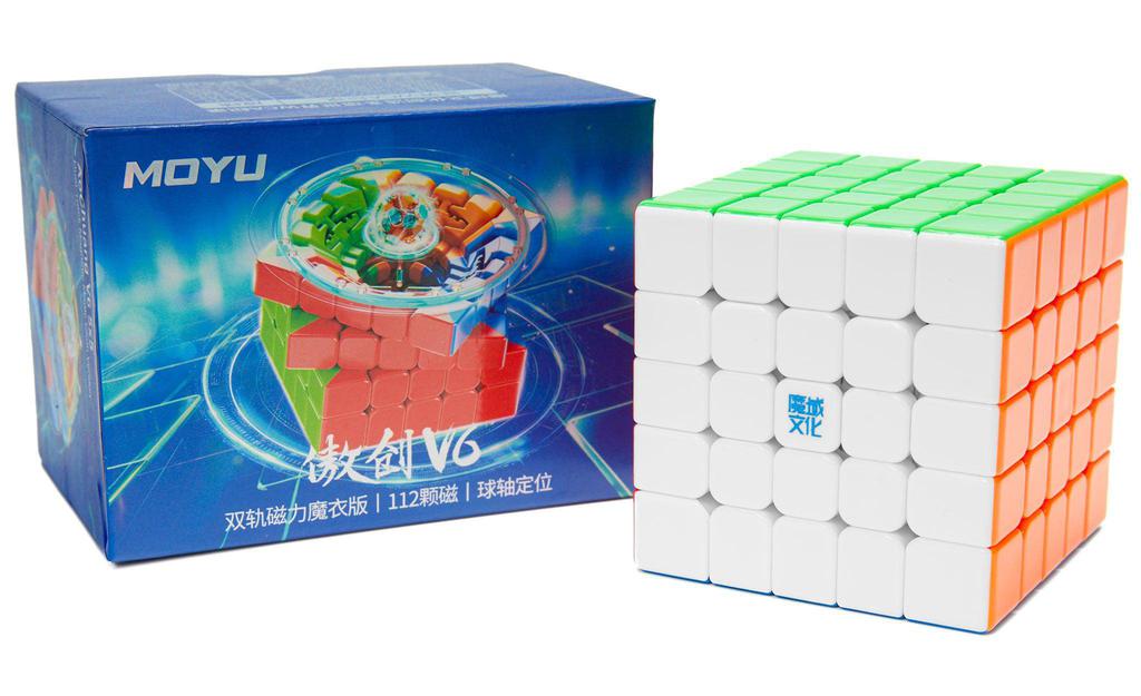 MoYu AoChuang 5x5 V6 Double-Track (Magnetic, Ball-Core, UV Coated) | SpeedCubeShop