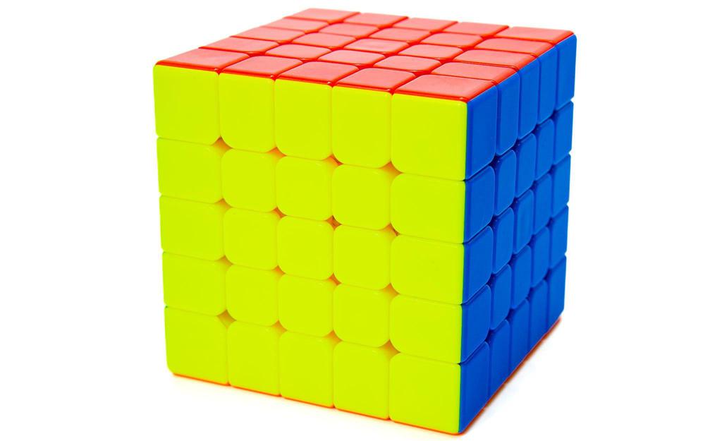 MoYu AoChuang 5x5 V6 Single-Track Magnetic stickerless detail