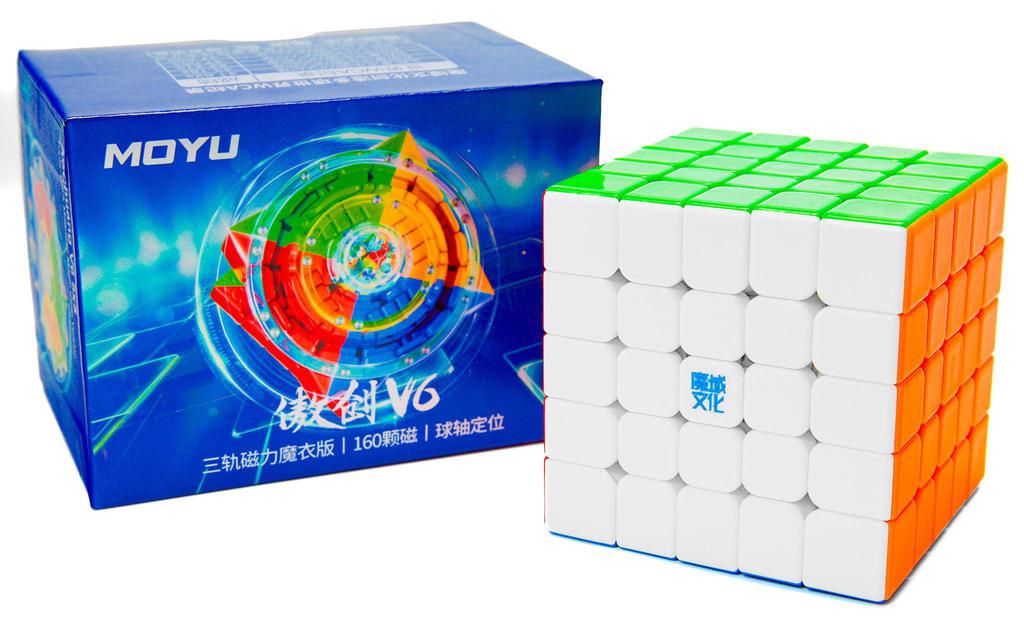 MoYu AoChuang 5x5 V6 Triple-Track (Magnetic, Ball-Core, UV Coated) | SpeedCubeShop