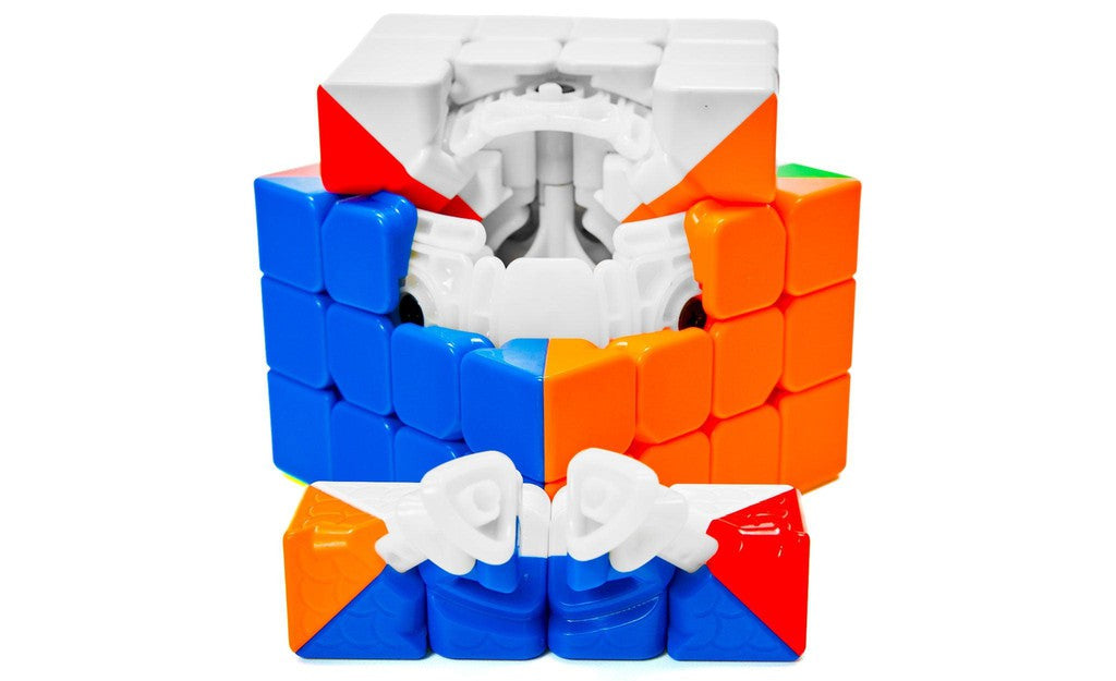 MoYu AoSu 4x4 V7 Single-Track Magnetic stickerless angled
