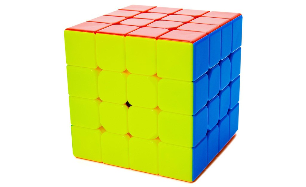 MoYu AoSu 4x4 V7 Single-Track Magnetic stickerless detail