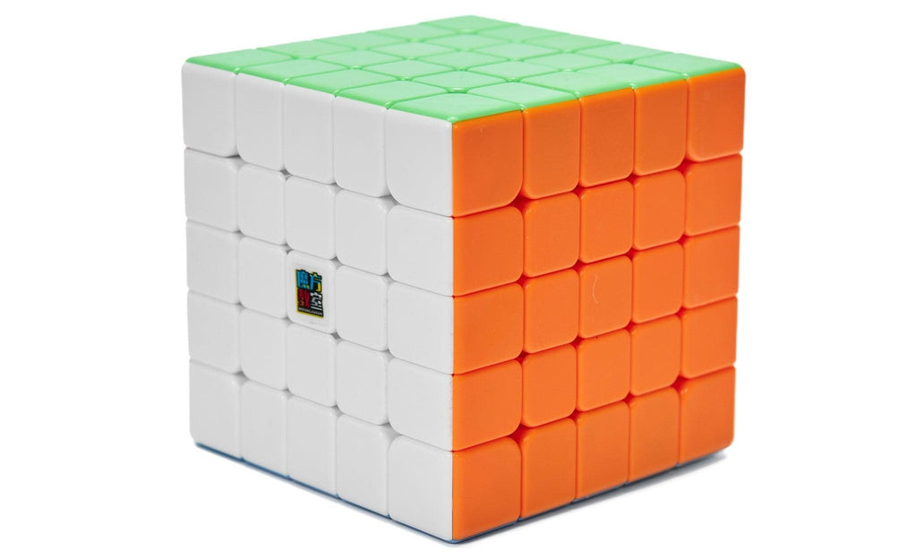 MoYu MeiLong 5x5 stickerless speed cube angled