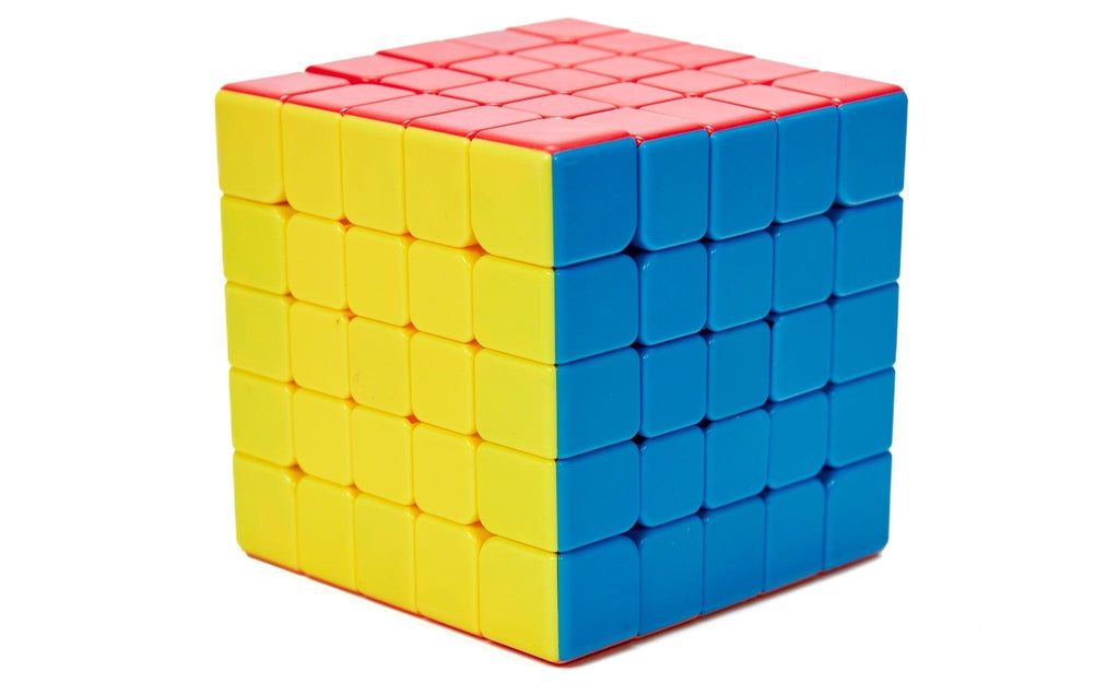 MoYu MeiLong 5x5 stickerless speed cube packaging