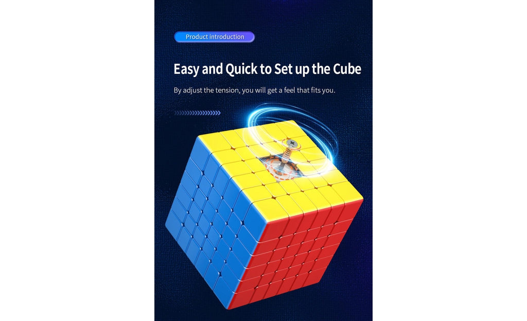 MoYu MeiLong 6x6 V2 Magnetic stickerless detail