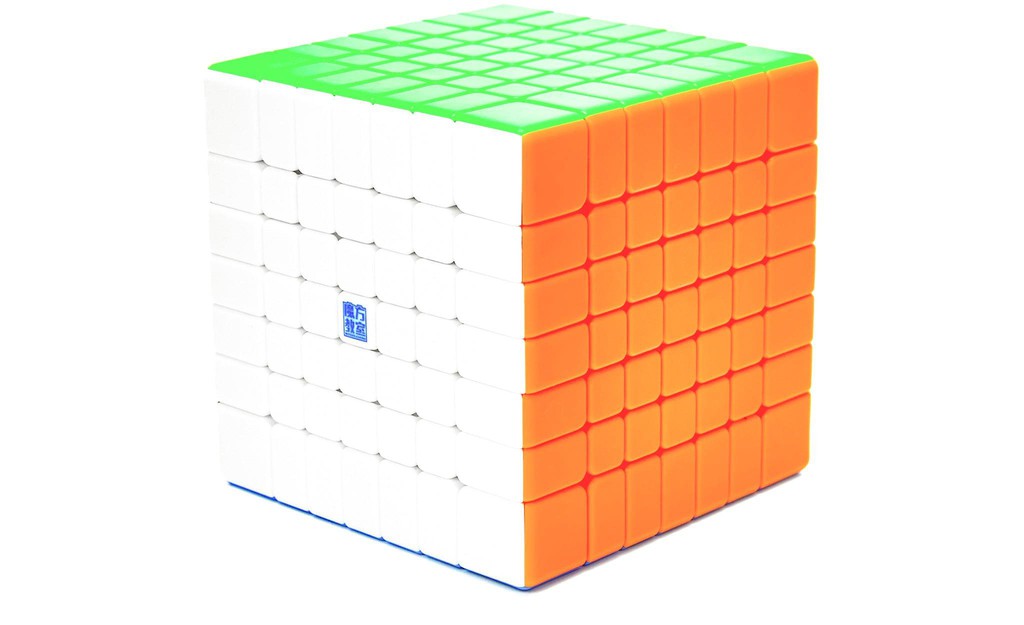 MoYu MeiLong 7x7 V2 Magnetic stickerless angled