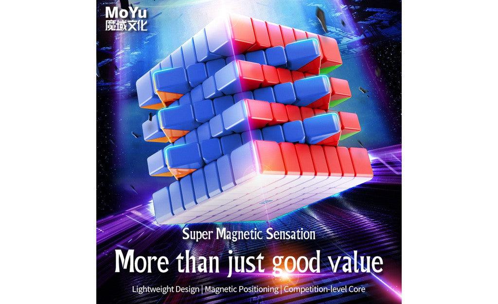 MoYu MeiLong 7x7 V2 Magnetic stickerless detail