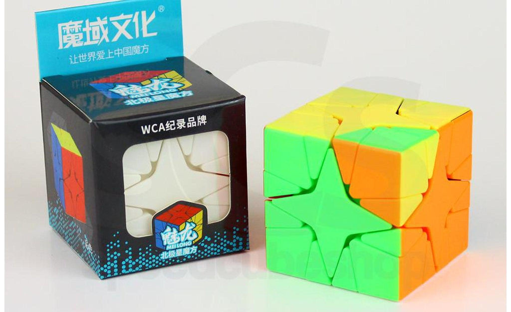 MoYu Polaris Cube stickerless Shape Mod in hand