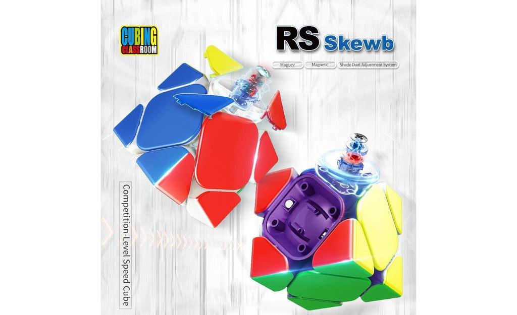 MoYu RS Skewb Magnetic stickerless detail
