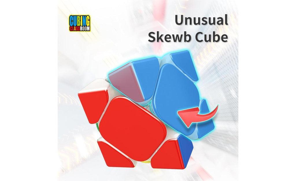 MoYu RS Skewb Magnetic stickerless detail