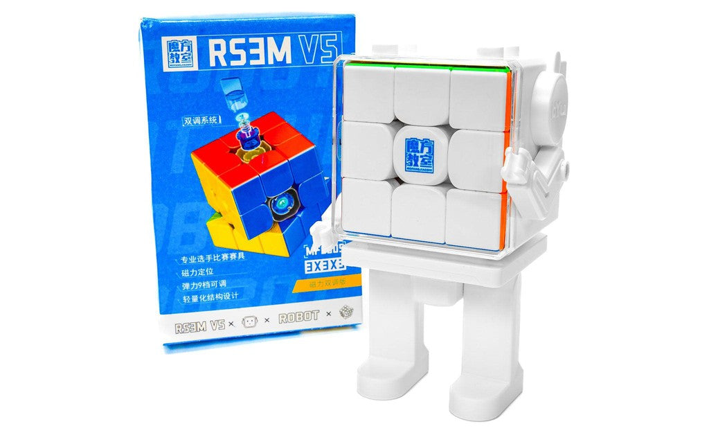 MoYu RS3 M 3x3 V5 (Magnetic) - Dual-Adjustment + Robot Box | SpeedCubeShop