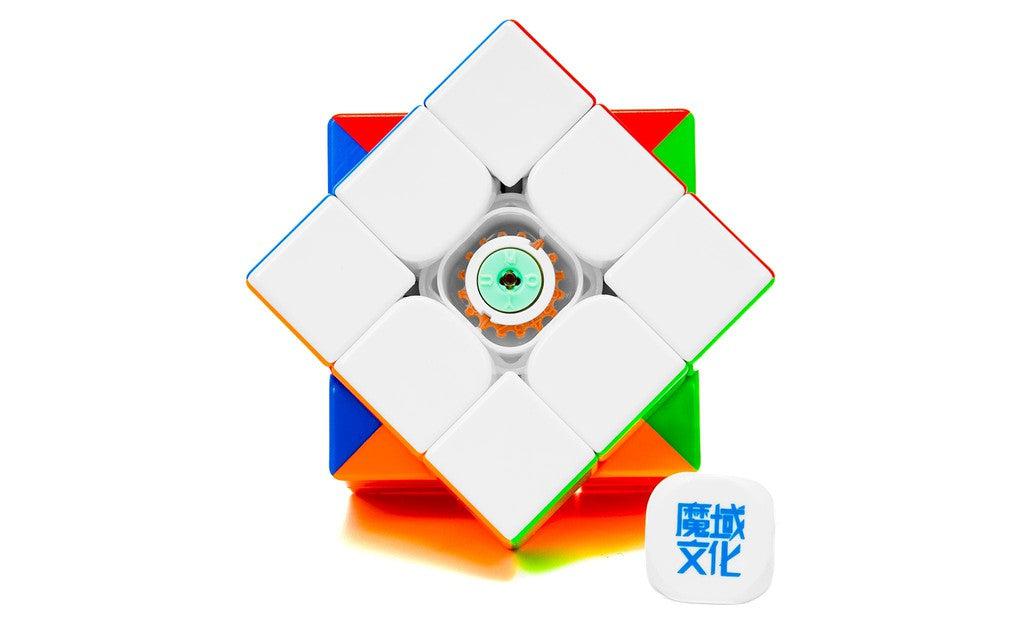 MoYu WeiLong WR M 3x3 V10 Magnetic 20-Magnet Ball-Core UV Coated stickerless angled