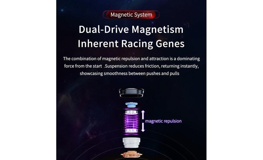 MoYu WeiLong WR M 3x3 V10 Magnetic MagLev 20-Magnet Ball-Core UV Coated stickerless detail