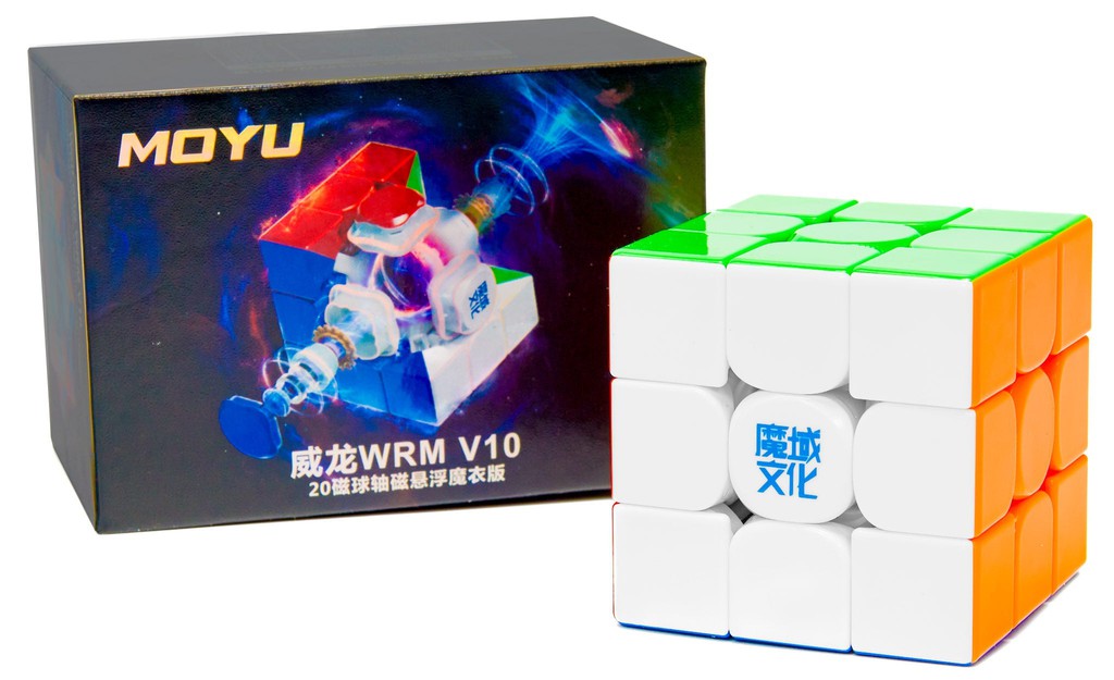 MoYu WeiLong WR M 3x3 V10 (Magnetic, MagLev, 20-Magnet Ball-Core, UV Coated) | SpeedCubeShop