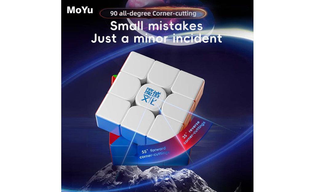 MoYu WeiLong WR M 3x3 V9 Magnetic MagLev 20-Magnet Ball-Core UV Coated stickerless detail
