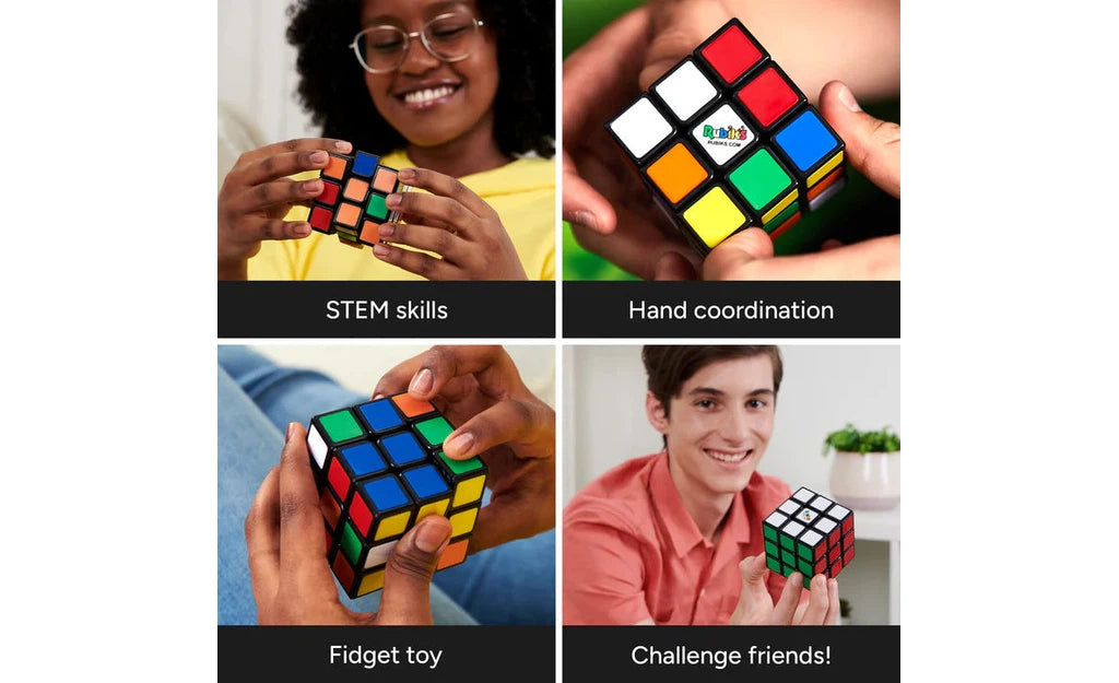 Original Rubik's Cube 3x3 black packaging