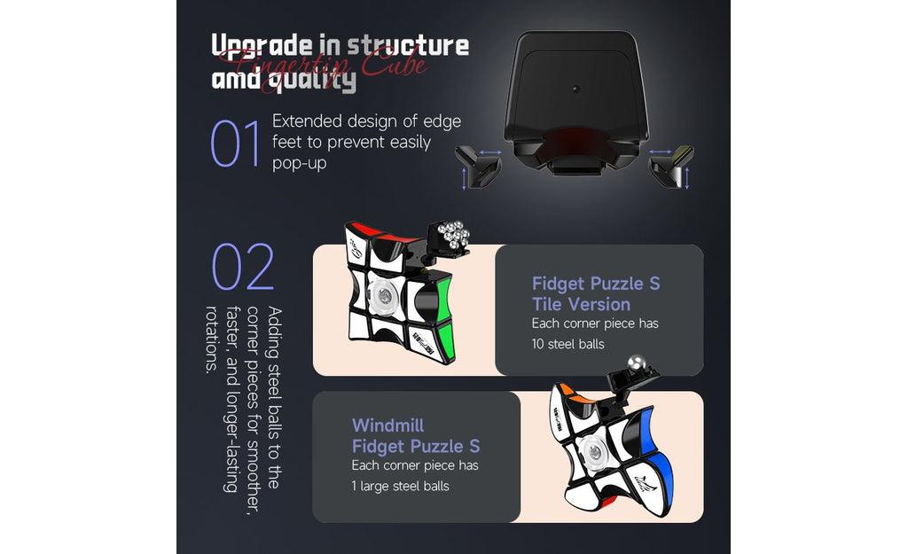 QiYi 1x3x3 Spinner S black Shape Mod detail