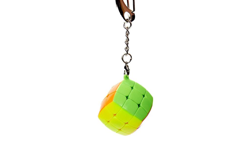 QiYi 3x3 Mini Pillowed 3cm Keychain stickerless packaging