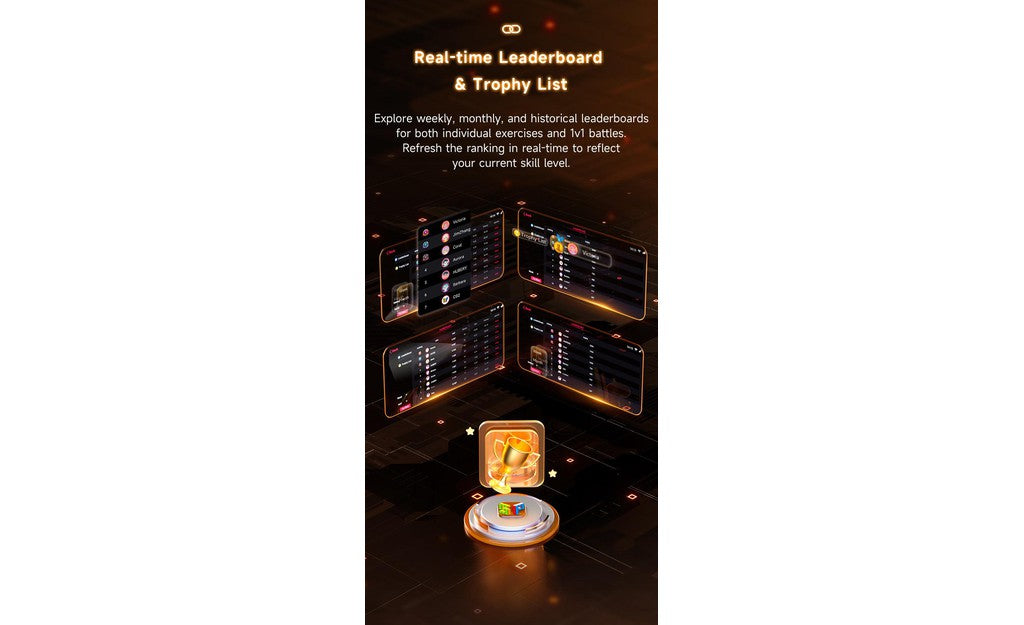 QiYi AI 3x3 Magnetic UV Coated Bluetooth Smart Cube stickerless detail