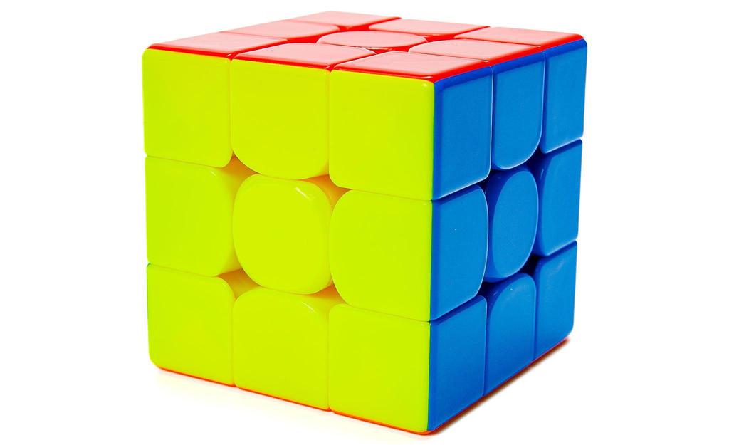 QiYi AI 3x3 Magnetic UV Coated Bluetooth Smart Cube stickerless detail