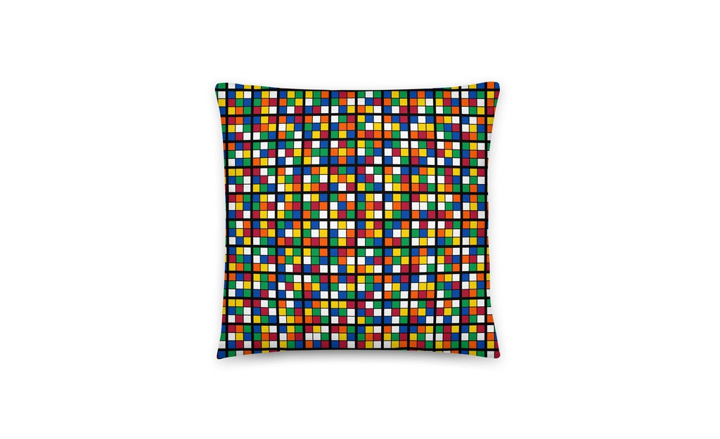 Rubik's Cube Themed Pillow | SpeedCubeShop