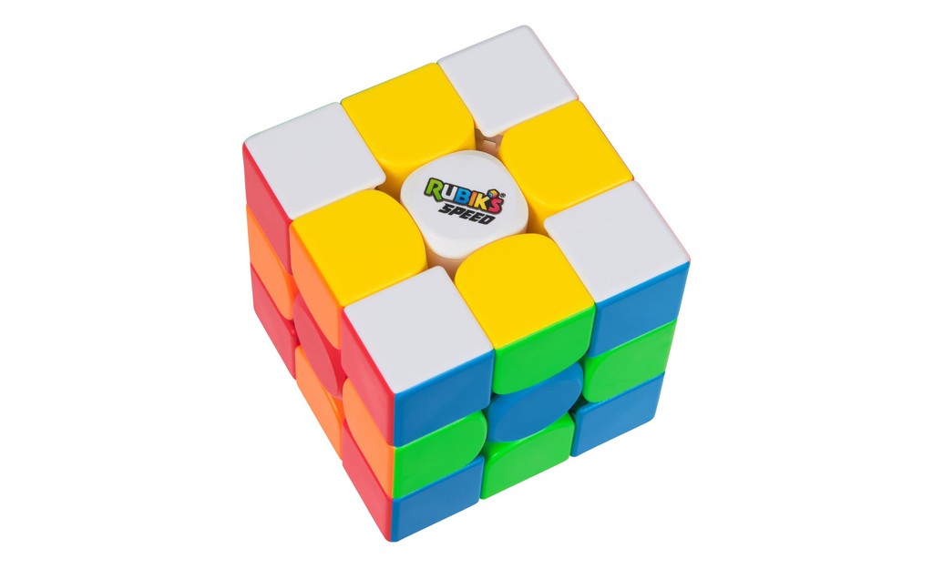 Rubik's Speed Cube 3x3 Magnetic stickerless in hand