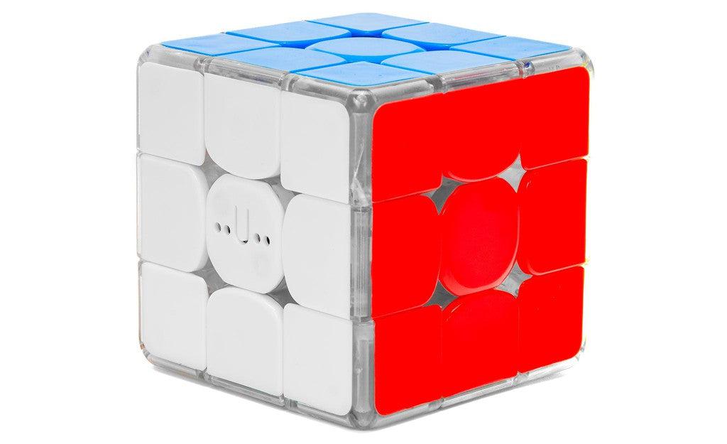ShengShou Lustrous Light-Up 3x3 Magnetic transparent detail