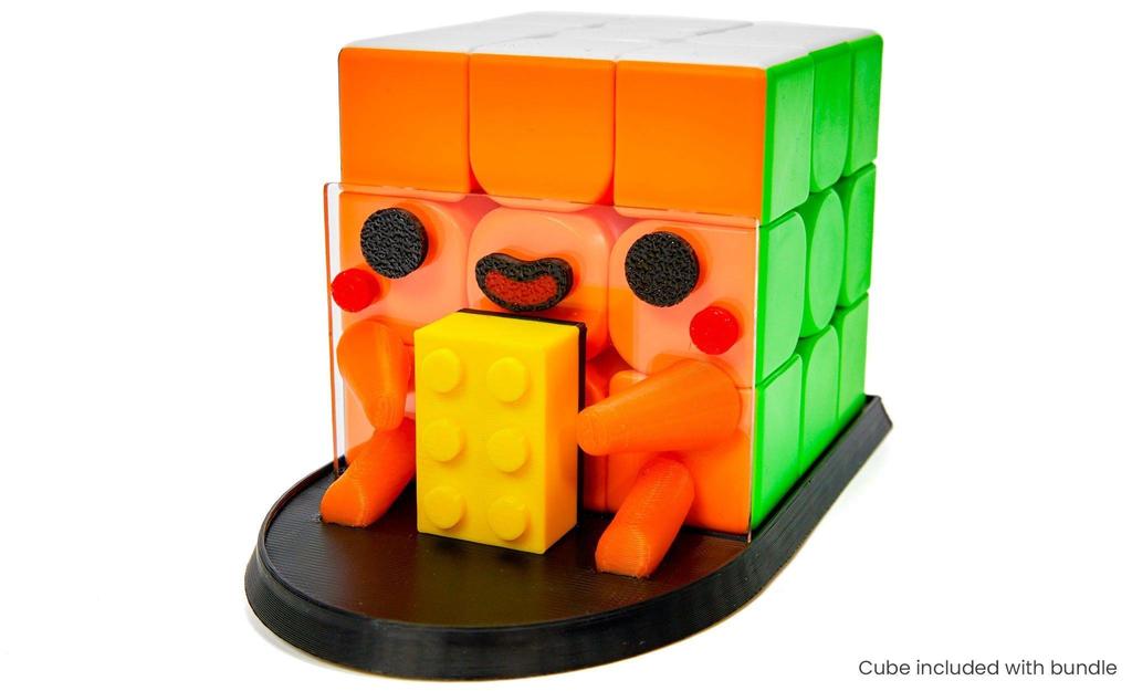 Soup Timmy Cube Display Stand - Color Brick | SpeedCubeShop