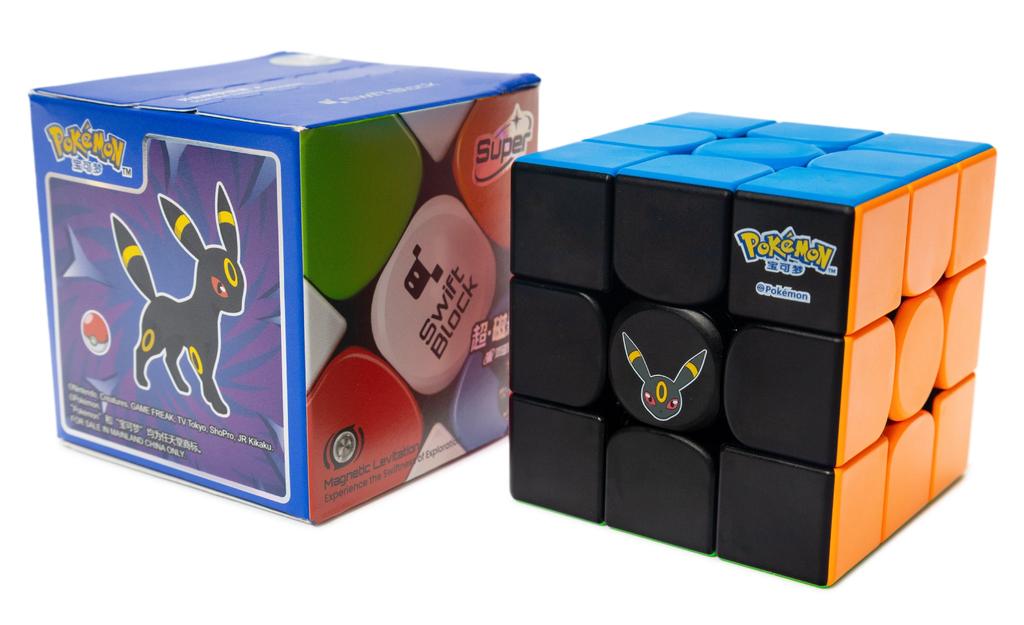 Swift Block Super 3x3 (Magnetic, MagLev) - Umbreon, Pokémon Series