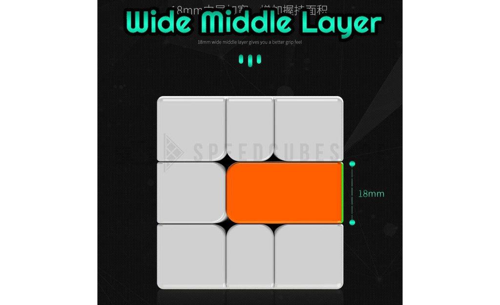 YJ MGC Square-1 Magnetic stickerless detail