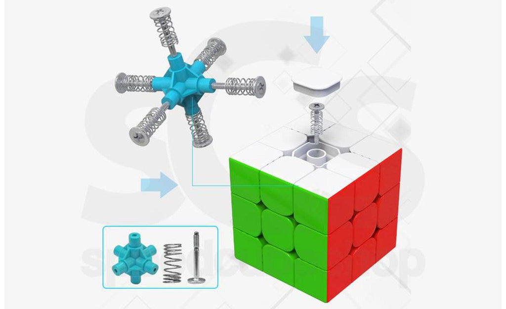 YuXin Little Magic 3x3 Magnetic stickerless packaging
