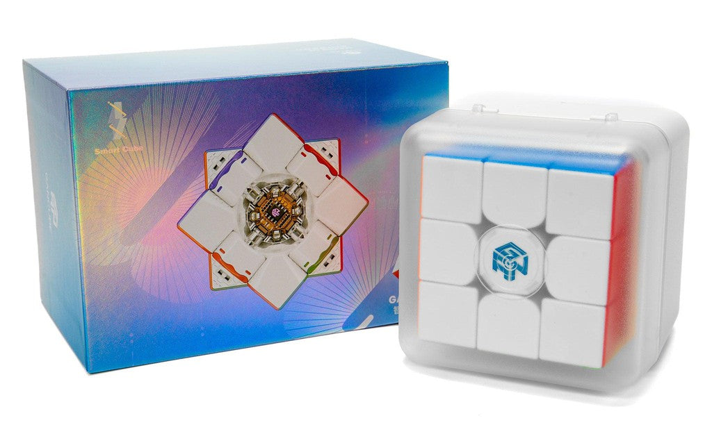 GAN 12 UI Free Play 3x3 Bluetooth Smart Cube - PowerPod Charger (Magnetic, UV Coated) | SpeedCubeShop