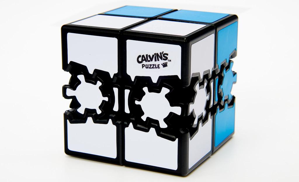 Bram & Oskar Gear Plus 2x2 Cube - Blue/White