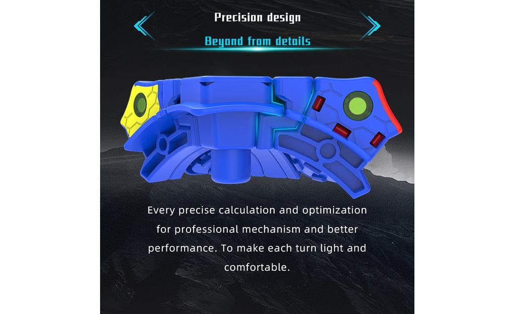DianSheng Galaxy Gigaminx stickerless magnetic gigaminx detail