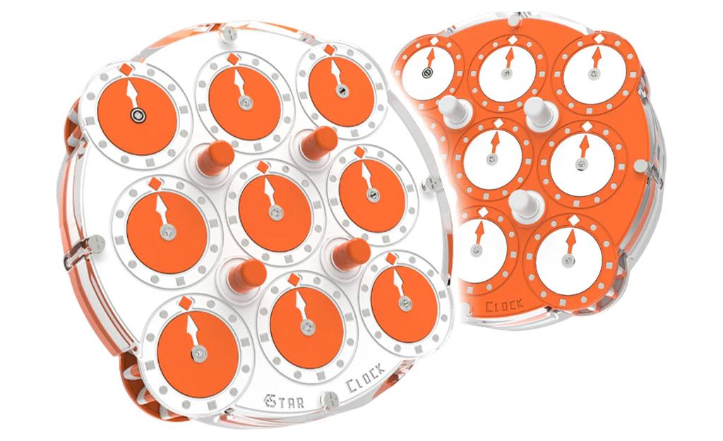 ESTAR Clock (Magnetic) - Bearing, Limited Edition | Clock Puzzle ESTAR Clock (Magnetic) - Bearing, Limited Edition | Clock Puzzle